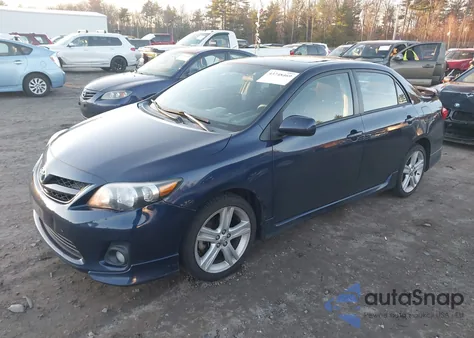 2013 Toyota Corolla S from USA, damaged, VIN 2T1BU4EE6DC970469
